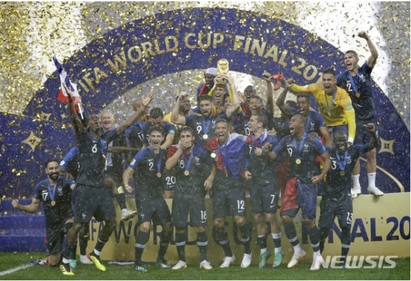 2018 러시아 월드컵 우승 프랑스 사진출처:뉴시스