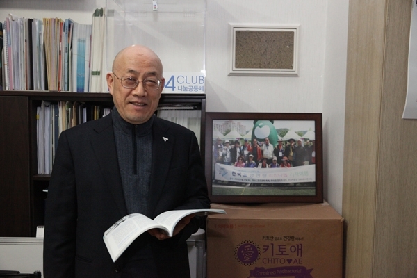 40여년 경력의 타고난 영업맨 양승수 총재는 타고난 영업맨이었다.