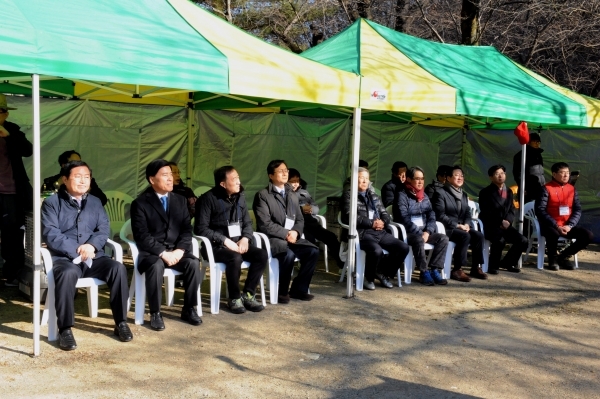 제 30대 '2019년 기해년'우송고(대전상고)시산제에 참석한 내빈및 외빈