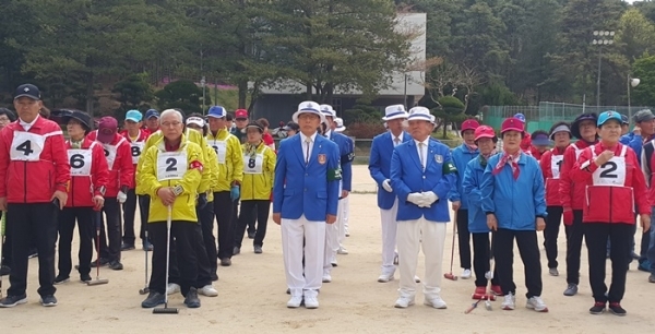 2019' 제24회 북구청장기 생활체육 게이트볼 대회 참가 선수단