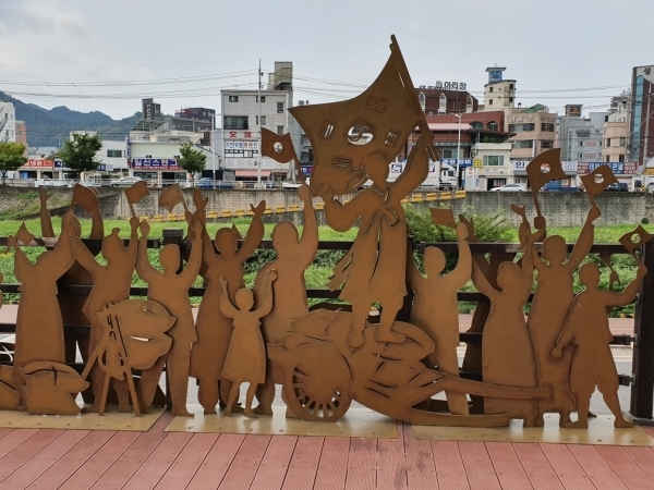 만세 운동의 기폭제 가 된 대전 동구 인동 3.16 만세운동 형상화