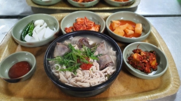대전 광천순대 국밥 비주얼