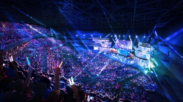 켄 코퍼레이션, 2만 명 수용 가능한 세계 최대 음악 공연장 ‘K-아레나 요코하마’ 2023년 가을 개장=사진제공