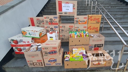 초아의 봉사단, 아동양육시설 후원물품 전달