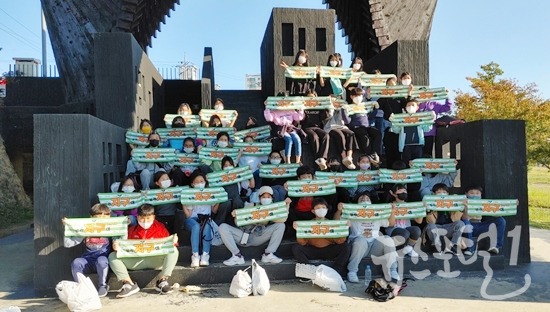 2021학년도 푸른꿈동이 청소년방과후아카데미」 학생들 활동 사진