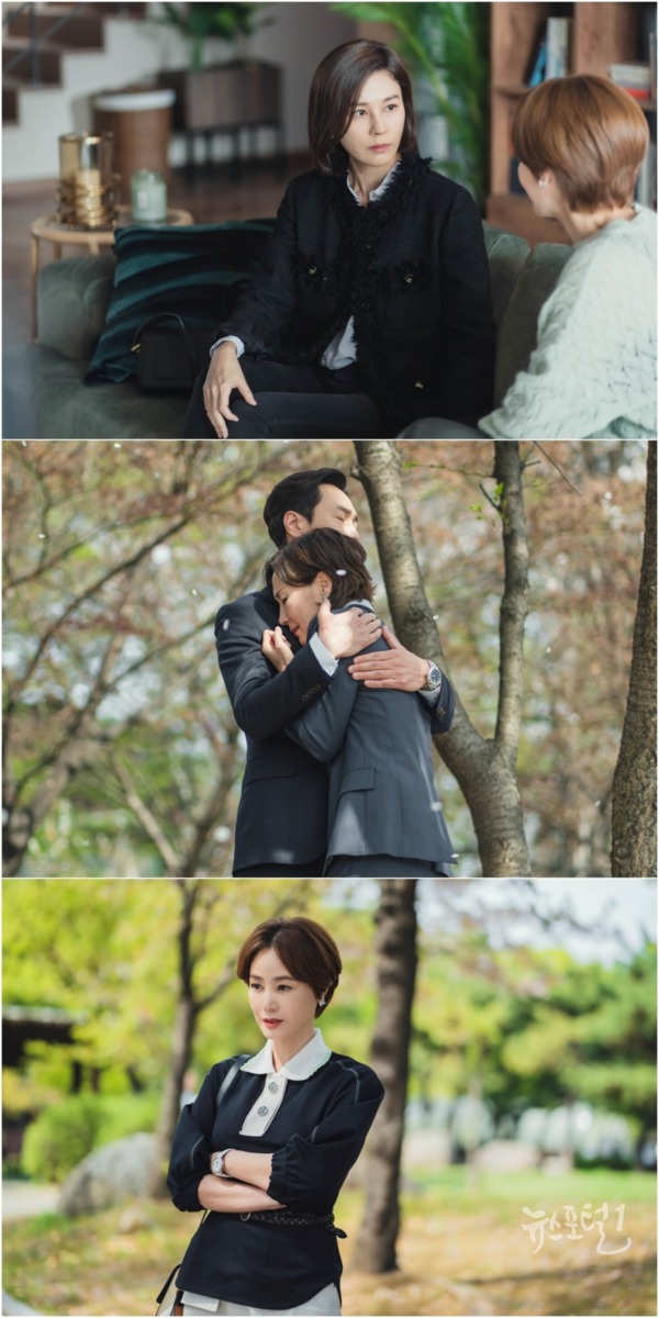 ▲ tvN 수목드라마 ‘킬힐’ 최종회 김하늘-이혜영-김성령 / 사진제공=tvN
