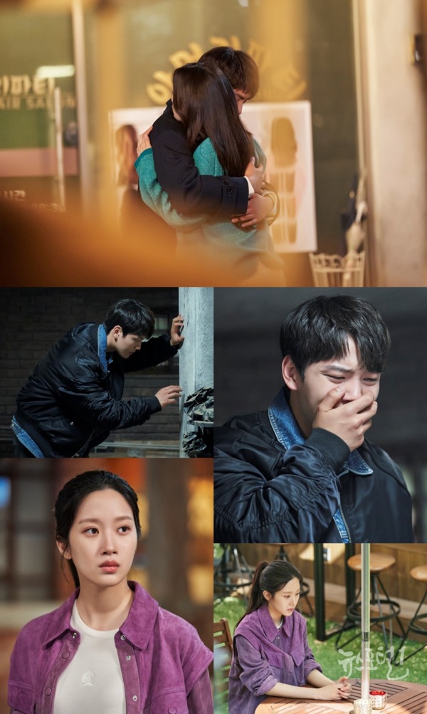 ▲ tvN 월화드라마 ‘링크 : 먹고 사랑하라, 죽이게’ 12회, 여진구­문가영 / 사진제공=tvN
