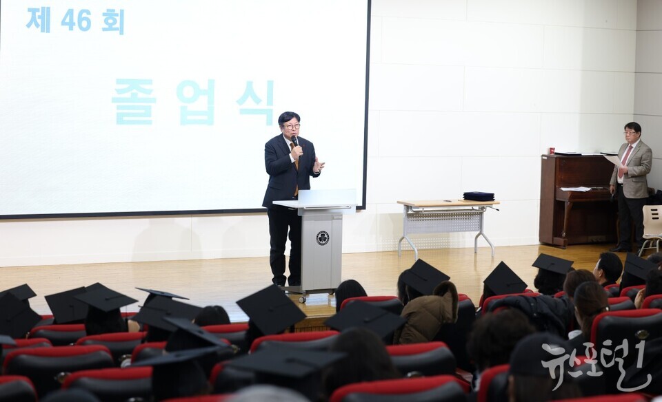 인천광역시교육청, 제46회 인천여고부설방송통신고 졸업한 만학도들의 열정 응원