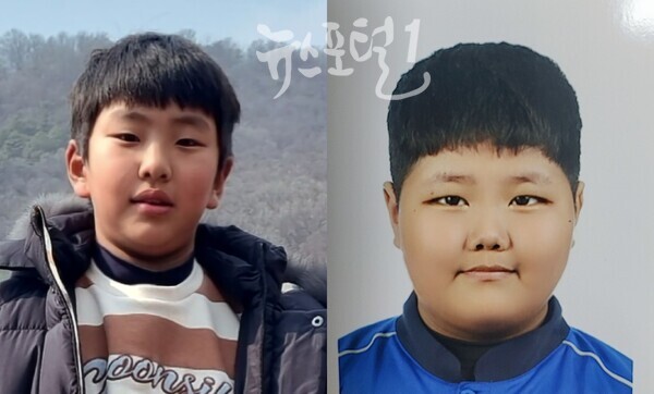 왼쪽부터 '2024 착한 어린이상' 수상자 김시우, 지현우 어린이
