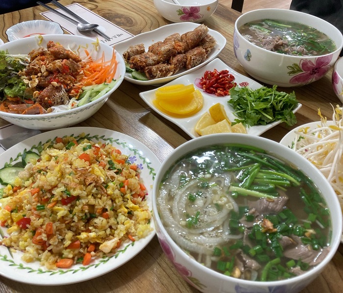 ▲한상 가득 베트남 음식(메뉴)