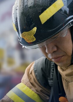 ▲ 연이은 구조작업에 구조대들의 피로가 느껴진다.