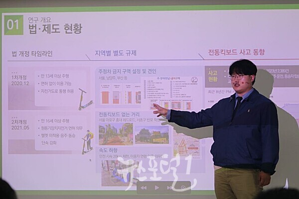 사단법인 창업지원네트워크(이사장 하상용)가 ‘말 많고, 탈 많은 전동 킥보드’를 주제로 지역상생포럼을 개최했다 .(사진 제공 : 창업지원네트워크)