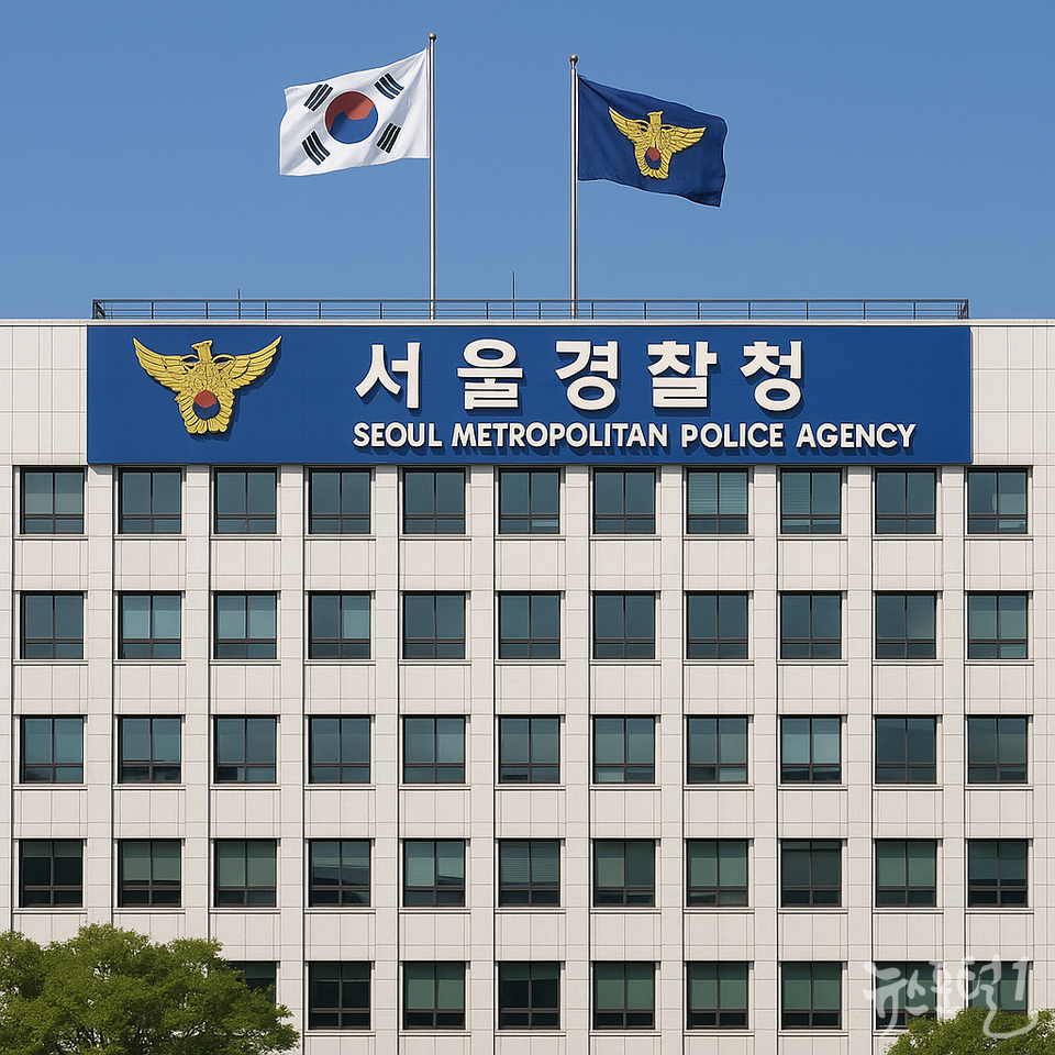 서울경찰청 이미지(Chat GPT 생성 이미지)